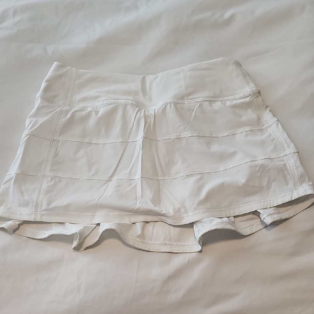 Lululemon Athletica White Skorts Lightweight Casual